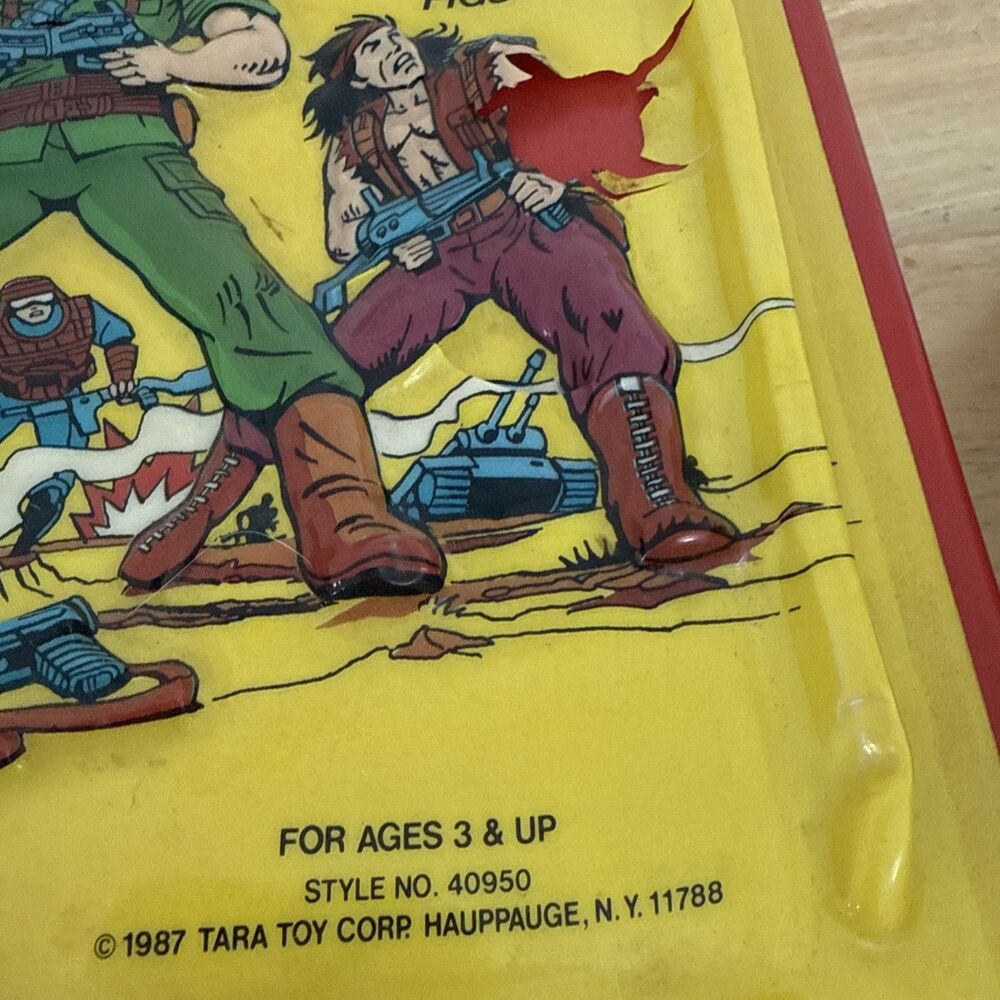 Vintage Tara Toys GI Joe Combat Collectors Case for Figures Read - Picture 8 of 14